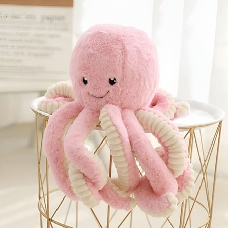 BESTSKY Octopus Stuffed Toy Animals Octopus Soft Plush Doll Play Toys for Kids Girls Boys Birthday Gift Present Multicolor