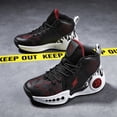 thumbnail image 5 of Kids' Basketball Shoes - Lightweight Breathable High Tops for Boys Girls, Non-Slip Outdoor Sports Sneakers (6 Colors), 5 of 5