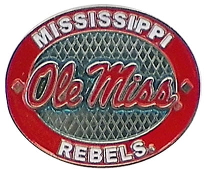 Mississippi Rebels Oval Pin by