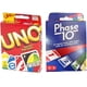 thumbnail image 1 of Juego de cartas Mattel Phase 10 con juego de cartas UNO, 1 of 1