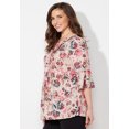 thumbnail image 3 of Catherines Women's Plus Size Georgette Pintuck Blouse, 3 of 4