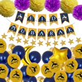 thumbnail image 1 of Eid Mubarak Banner Globos Conjunto de decoración de fiesta Fondo Foto Props Guirnalda para Eid Mubarak musulmanes Conjunto de decoración interior al aire libre Azul BLESIY Globos Eid, 1 of 8