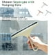 thumbnail image 5 of Yuarrent Cepillo de limpieza Limpiador de ducha de silicona Agujero colgante Limpiador de ventanas ligero Paredes de cocina Espejo Hogar Coche Type3 NO3, 5 of 6