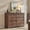 Brown, variant on ACCOHOHO Farmhouse 9 Drawers Dresser, Rustic Wood Dresser Chest of Drawers for Bedroom，TV Stand with Large Drawers for Living Room，White