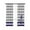 Grey, variant on Aqua Horizontal Striped Blackout Curtains 63 Inches Length, Navy Anchor Nautical Coastal Window Treatment Thermal Insulated Drapes for Bedroom Living Room 2 Panels 84x63 Inches
