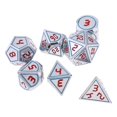 thumbnail image 1 of De Dados Polihédricos De Dados Múltiples De 7 Piezas \u0026D RPG Table Game yo Hugo Juego de dados de mesa, 1 of 8