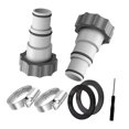 thumbnail image 3 of Adaptador de bomba de filtro de piscina,Adaptador de bomba de filtro de piscina Compatibilidad versátil,Accesorios de adaptador de conversión de manguera resistentes,Abrazadera de 1,25, 3 of 9