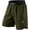 Army Green, variant on MMA Shorts, No Gi BJJ Shorts for Men for Boxing, UFC, Kickboxing, Grappling, Jiu Jitsu & Cross Training (Black, Large)