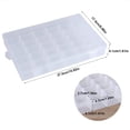 thumbnail image 4 of Clear Plastic Storage Box with 36 Removable Adjustable Compartments for Jewelry Tools Small Fishing Tackle Crafts and Accessories, 4 of 5