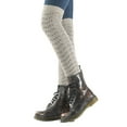 thumbnail image 3 of LEKODE Ballet Leg Warmers Knee High Leg Warmers Long Leg Warmers Warm Leg Warmers Knit Leg Warmers for Women Womens Leg Warmers Women Leg Warmers Cotton Leg Warmers Gray One Size, 3 of 7