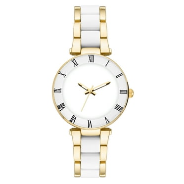 Time & Tru Gold Tone Ladies Watch