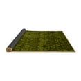 thumbnail image 2 of Ahgly Company Indoor Rectangle Abstract Yellow Modern Area Rugs, 2' x 5', 2 of 4