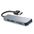 thumbnail image 3 of ZheElen USB Multiport Hub Portable Docking Station Low Latency Splitter Adapter Laptop Converter for Home Office Desktop PC Accessory USB 3.0, 3 of 5