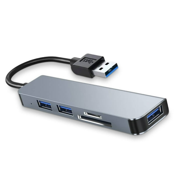USB Multiport Hub Portable Docking Station Latency Splitter Adapter Laptop Converter -