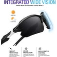 thumbnail image 5 of Sports Polarized Sunglasses for Men Cycling Running Fishing UV Protection Sun Glasses Lightweight Half Frame Goggles, 5 of 11