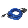 thumbnail image 1 of 5 Metros/16pies Interior USB EL Cable Tira Azul Fría Luz Juego para Coche, 1 of 1
