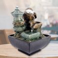 thumbnail image 2 of Tabletop Water Fountain Meditation With Lights Office Living, 2 of 7