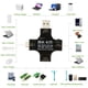 thumbnail image 4 of Probador USB C, multímetro Digital IPS de pantalla a Color 2 en 1, voltaje, Cur, Pwr, resistencia, Elec, temperatura, capacidad, Tme, carga rápida, 4 of 5