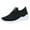 Black, variant on Leey-World Womens Running Shoes Women's Platform Casual Lace-Up Sneakers, Medium Width Women Running Shoes(Black,8.5)
