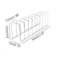 thumbnail image 3 of Fiudx Escurreplatos de Acero Inoxidable, Organizador Multifunción, Revestimiento Resistente a La Oxidación, Diseño Compacto Que Ahorra Espacio, Ideal para Armarios de Cocina o Mesas, Decoración Moder, 3 of 7