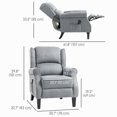 thumbnail image 3 of ccca Fauteuil Inclinable de Massage avec Repose-Pieds, 3 of 18