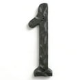 thumbnail image 3 of NACH House Numbers for Outside, 5.5 inch Black Address Numbers for House - Number 1 - Rustic Numbers for Outside with Mounting Hardware, 3 of 4