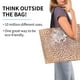 thumbnail image 2 of Fotbe Leopard Brown Bolsa Tote Estética de Lona con Estampado para Mujer - Bolsa Reutilizable de Hombro Casual para Vacaciones, Compras, Trabajo y Gimnasio, 2 of 8