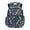 Colorful Dino Flower, variant on School Backpack for Kids, 17 Inch Lightweight 600D Polyester Bookbag, Rainbow Baby Dragon Multi-Pocket Backpack Fits 15.6 Laptop for Elementary Middle School