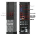 thumbnail image 2 of Dell OptiPlex Desktop Computer PC,  Intel i5 Quad Core 3.20 GHz, 16GB RAM, 256GB SSD Drive, Windows 11 Pro 64bit WiFi Bluetooth Refurbished, 2 of 3