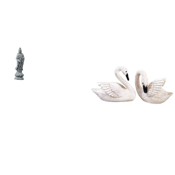 Estatua de Guan Yin,Estatua de Guan Yin para decoración del hogar.,estatua de resina de cisne,Figuras de cisne,estatuas,decoración del hogar,fiesta de bodas,Escultura de resina Arte Adorno