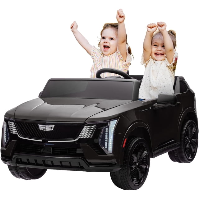 2 Seater Kids Ride On Car for Toddlers Battery Powered Ride On Truck with 2.4G Remote Control, Spring Suspension, Music