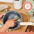 thumbnail image 2 of Beautiful 14-Cup Cooked, 6-Cups Uncooked Electric Rice and Grain Cooker, EverGood Ceramic Nonstick Coating, Sage Green by Drew Barrymore, 2 of 17
