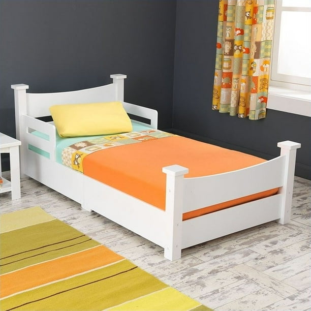 KidKraft Addison Toddler Bed in White Walmart