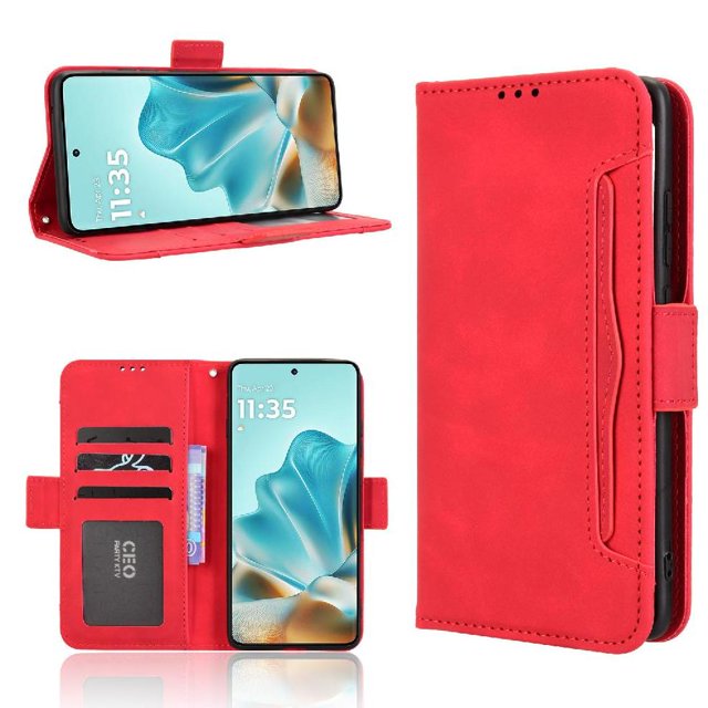 Funda Tipo Billetera GANGXUN para MOTO Edge 60 Fusion – Tapa Flip con Tarjetero