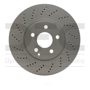 Dynamic 624-63085 DFC Geospec Coated Rotor - Drilled Fits select: 2010-2016 MERCEDES-BENZ E, 2008-2015 MERCEDES-BENZ C