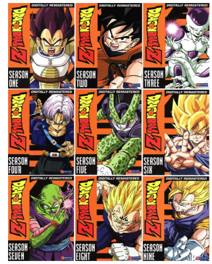 the whole dragon ball z series the whole dragon ball z series