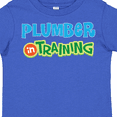 thumbnail image 4 of Inktastic Plumber in Training Boys or Girls Toddler T-Shirt, 4 of 5