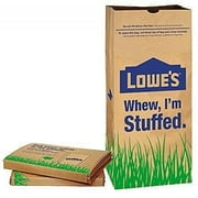Paper Lawn & Leaf Bags 30 Gallon (10 Count) for Leaf and Yard Clean-up from Lowes Durable and Tear Resistant Easy to Set up Enhance your Backyard Experience Now!