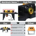 thumbnail image 5 of Router Table, Electric Router Table for Woodworking, Compact Benchtop Table with Heavy-Duty Aluminum Construction, Craftsman Table for Precision Cutting, 5 of 10