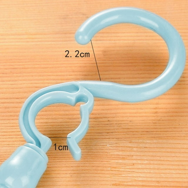 Maoww Balcony Windproof Shoes Drying Rack Multi-functional Rotary Hanging Shoes Hanger Double Hook Drying Rack