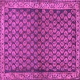 thumbnail image 1 of Ahgly Company Indoor Square Persian Purple Traditional Area Rugs, 6' Square, 1 of 4