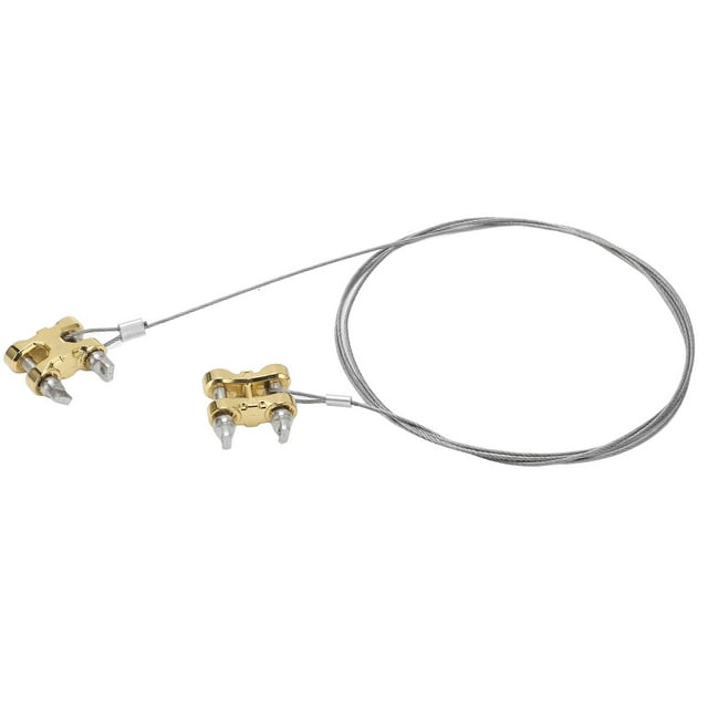 Sangle de Remorque RC, Simulation Légère en Alliage d'Aluminium pour Voiture Télécommandée 1/10 Or, Argent