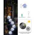 thumbnail image 2 of Outdoor Iridescent Party Chimes: Solar Rose Wind Lights For Yard Gifts, 2 of 5