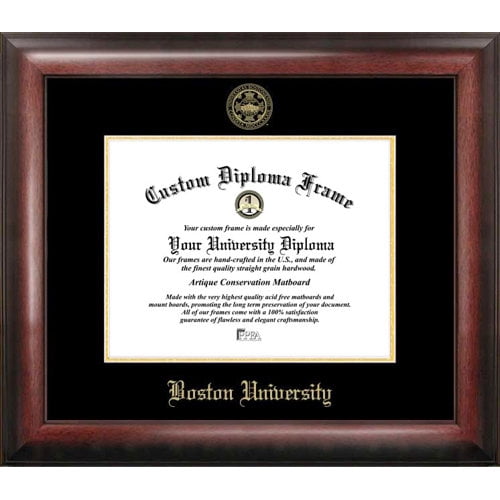 Campus Images TX960GED-1411 11 x 14 in. Texas Tech University Gold Embossed Diploma Satin Mahogany Frame
