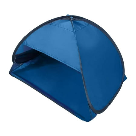 Beach , Protection Canopy with Phone Holder, Boat, Automatic Shade Tent for Outdoor Picnic Beach Camping - Cloth Blue