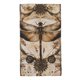 thumbnail image 1 of Fotbe Vintage Dragonfly Artwork Toalla Premium con Patrón, Toalla de Microfibra de Secado Rápido, Ligera y Altamente Absorbente (27.5x16in), Ideal para Uso Diario, 1 of 6