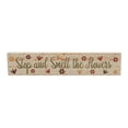 thumbnail image 4 of VHC Brands Spring in Bloom Stop and Smell The Flowers MDF Wall Sign 3x14, Spring Decor, Home Decorations for Wall or Door, Spring and Easter Hanging Decoration, 4 of 4