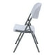 thumbnail image 4 of Silla Plegable de Plástico Reforzado Practiksa para Fiestas Eventos Exterior Color Blanco, 4 of 9