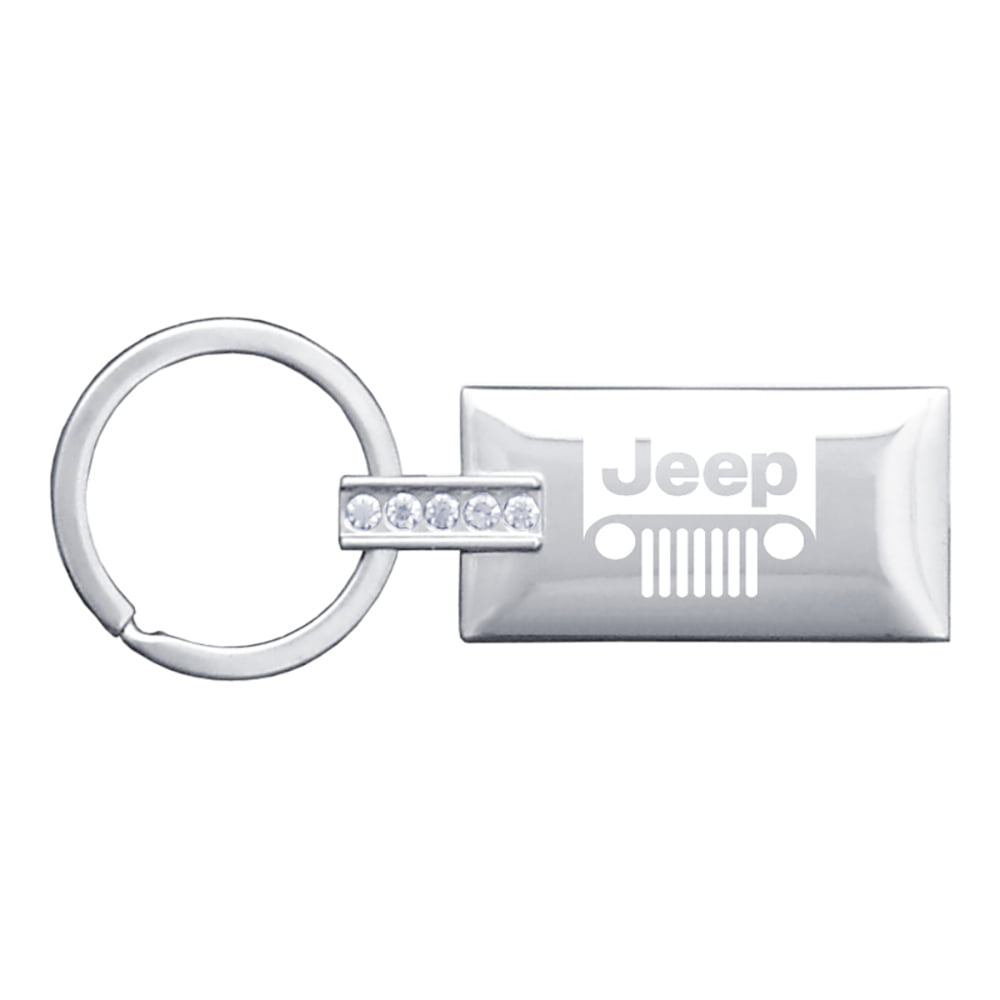 JEEP KEYCHAIN WITH WHITE BACKGROUND KEY CHAIN GRILL