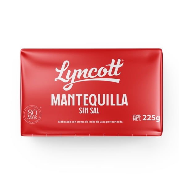 Mantequilla Lyncott sin sal 225 g